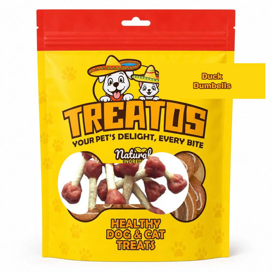 TREATOS Duck Dumbells