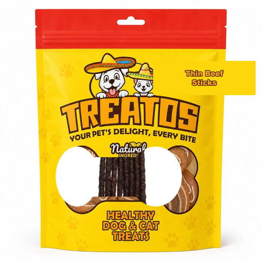 TREATOS Thin Beef Sticks
