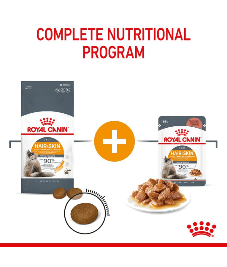 Royal Canin - Hair & Skin Care 0.4kg-2kg-4kg