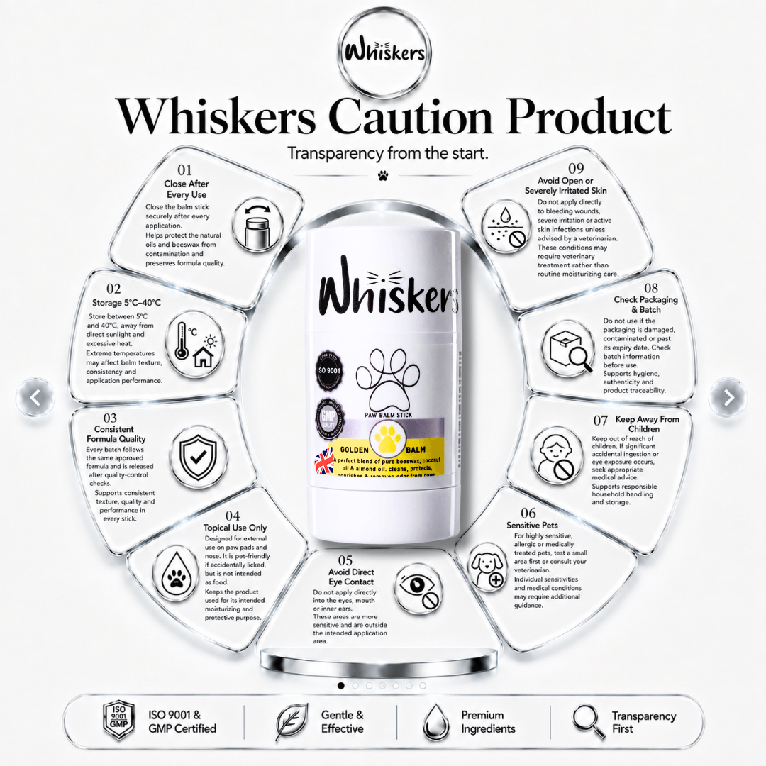 Whiskers Paw Balm Honey for Dogs & Cats